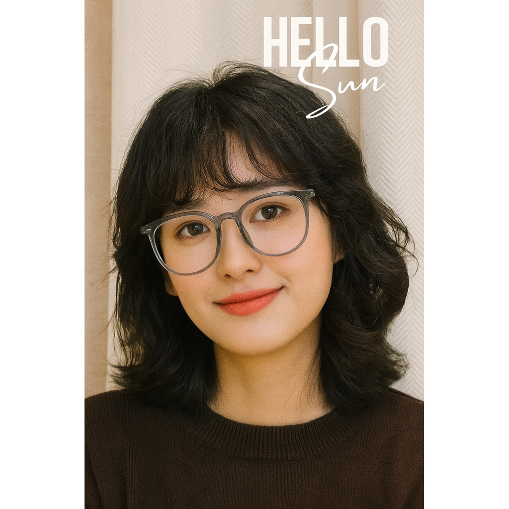 HELLO SUN HS 048 - kacamata fashion | kacamata wanita | kacamata | kacamata korea | kacamata bening