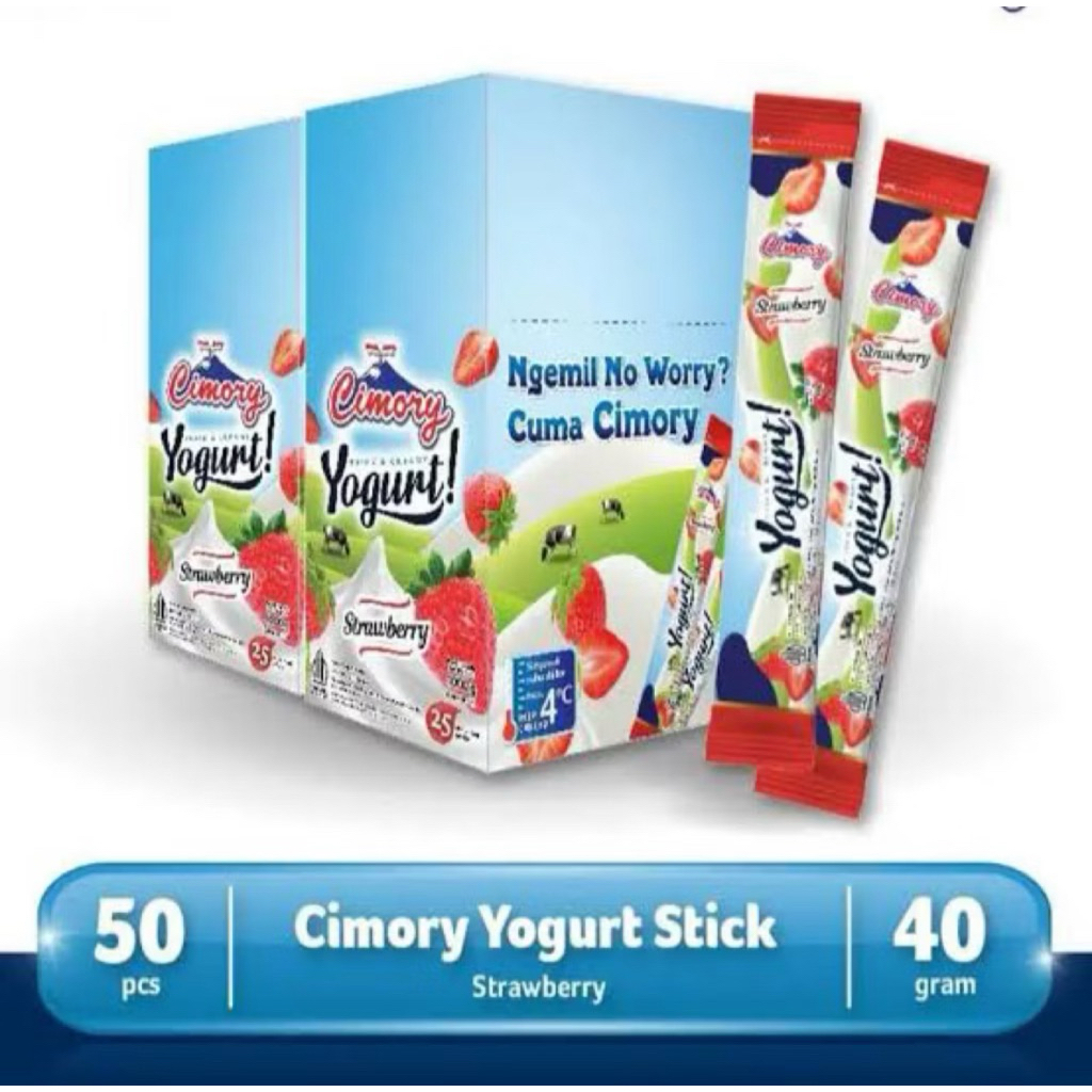 

Cimory Yogurt Stick 1Box Isi 25Pcs