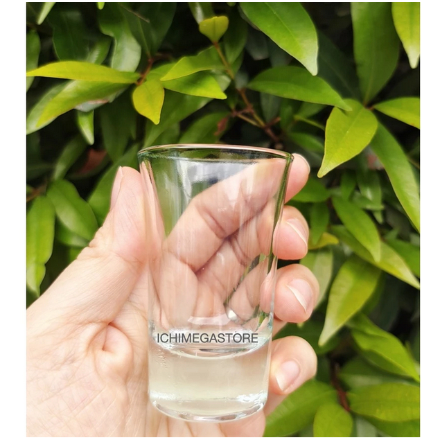 Gelas Sloki Kaca Mini Cup 30ML Gelas Seloki Minum Bir Arak Wine Soju GLASS CUPS SMAL CHINESE TEA Gel