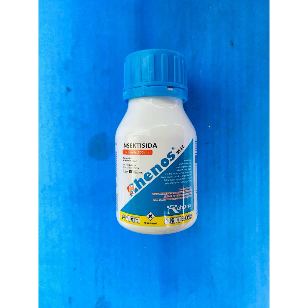 Insektisida Akarisida abamektin RHENOS 36 EC isi 100ml 200ml 400ml 900ml Produk dari Rabana Agro