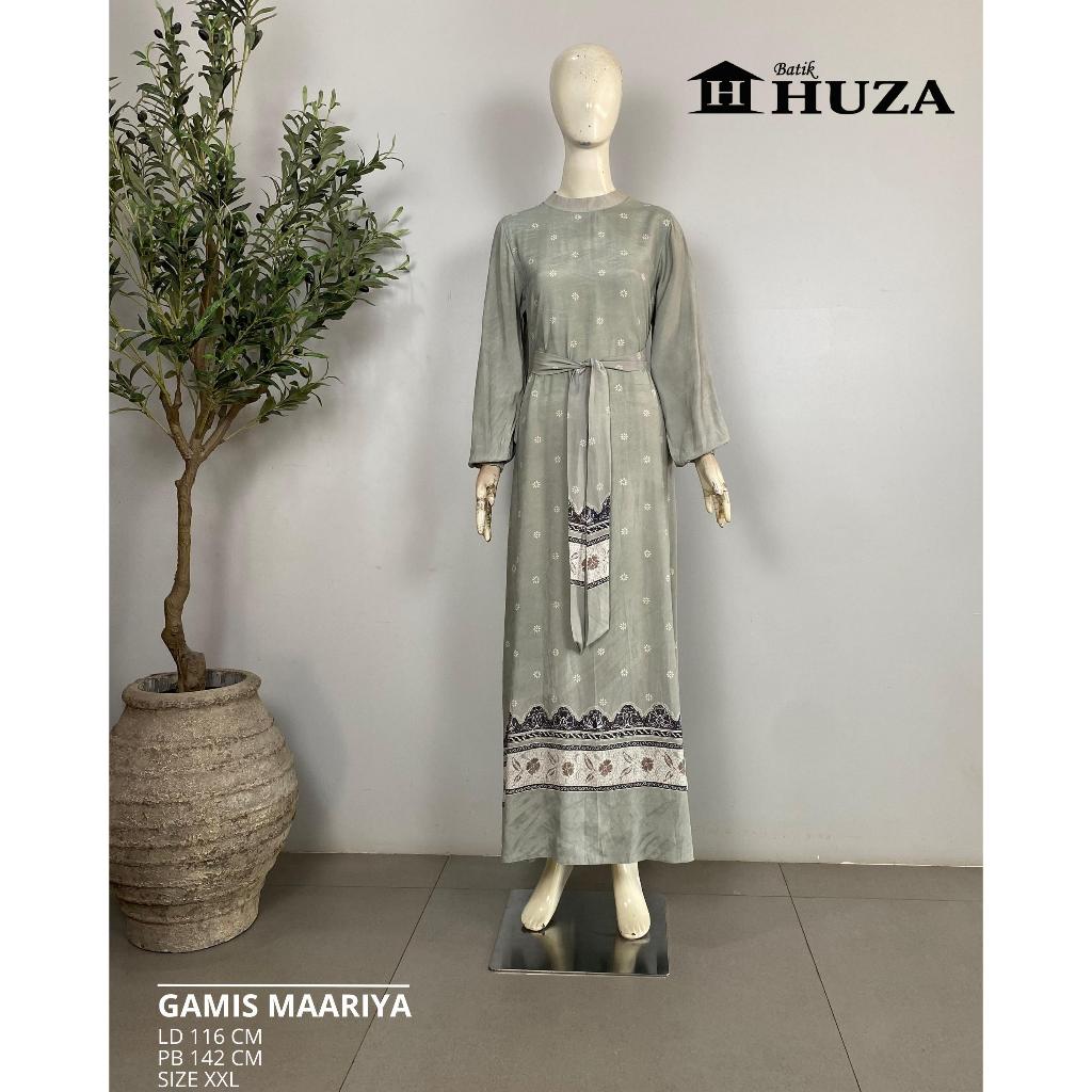 BATIK HUZA - GAMIS BATIK WANITA GAMIS MAARIYA