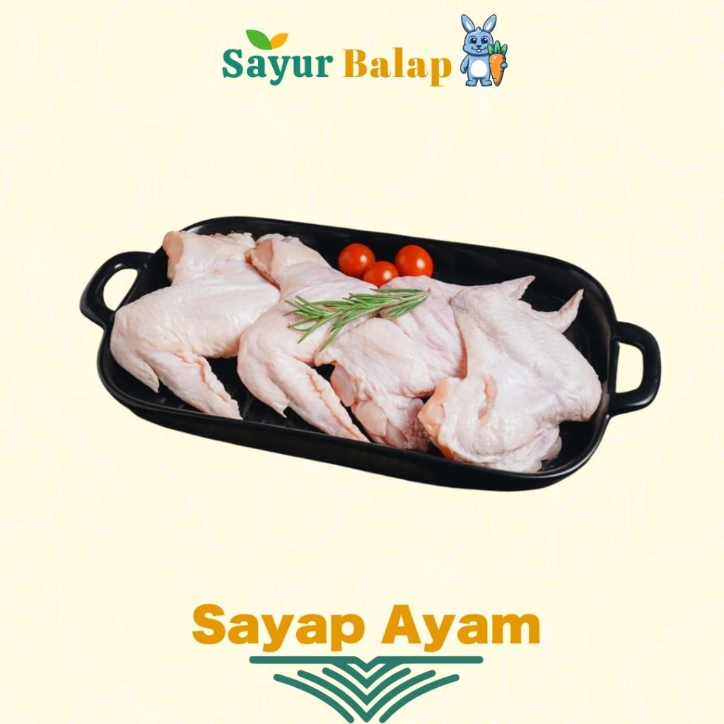 

Sayap Ayam - 1/2 Kilo - Sayur Balap Lampung