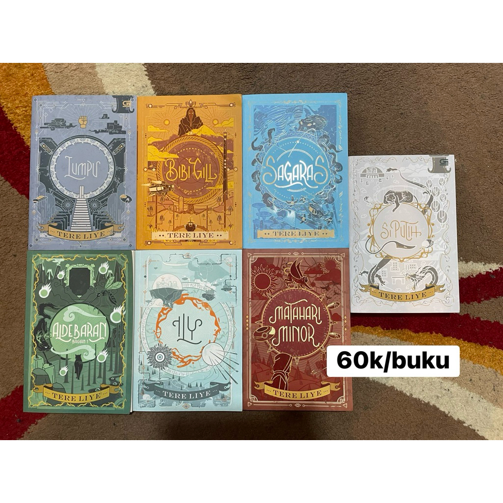 Preloved SAGARAS LUMPI ALDEBARAN SI PUTIH ILY DLL