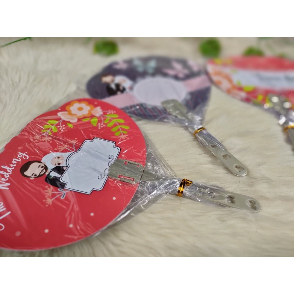 Souvenir kipas wedding