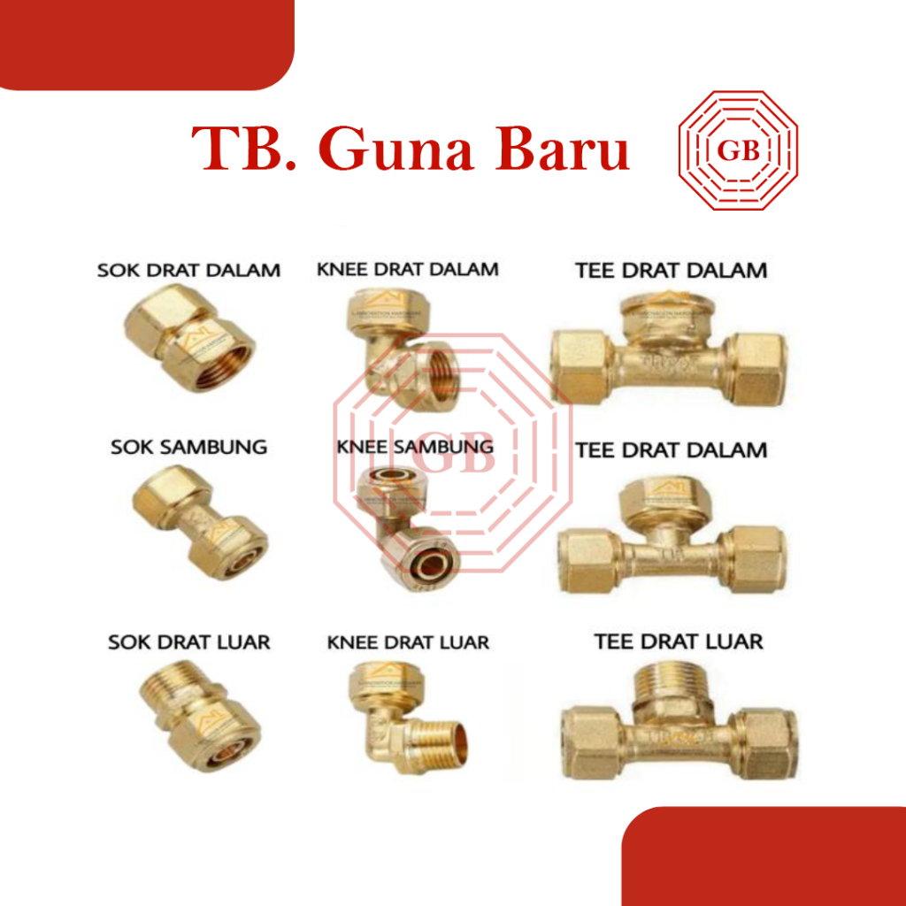 Sambungan Pipa Air Panas Kuningan Sock Tee Keni