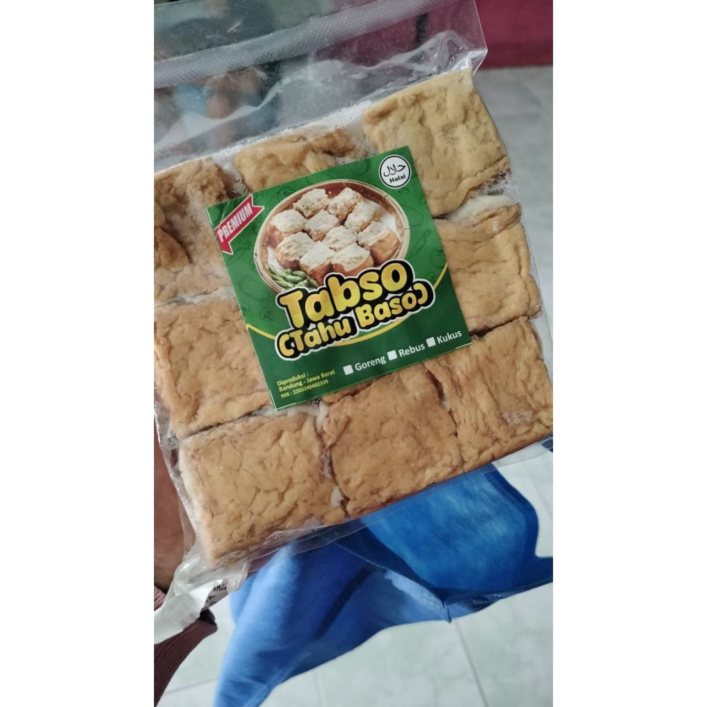 

Tabso (tahu baso) 9 pcs (tahan suhu ruangan 3 hari)