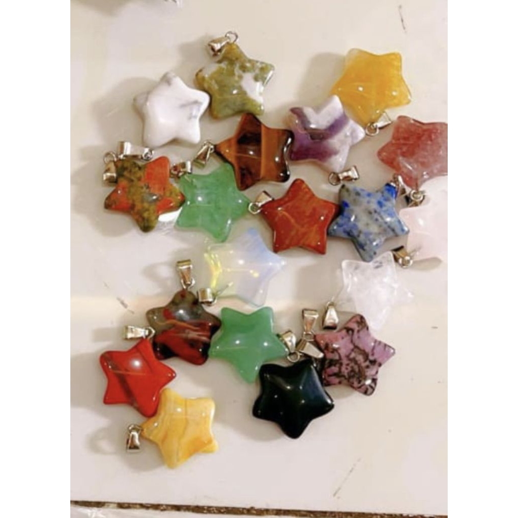 PENDANT COPPER BINTANG CRYSTAL