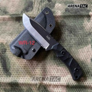 renatac - Pisau Tactical Kydex WR 12 / Pisau WR Tactical Outdoor + Holster Dan Teklock