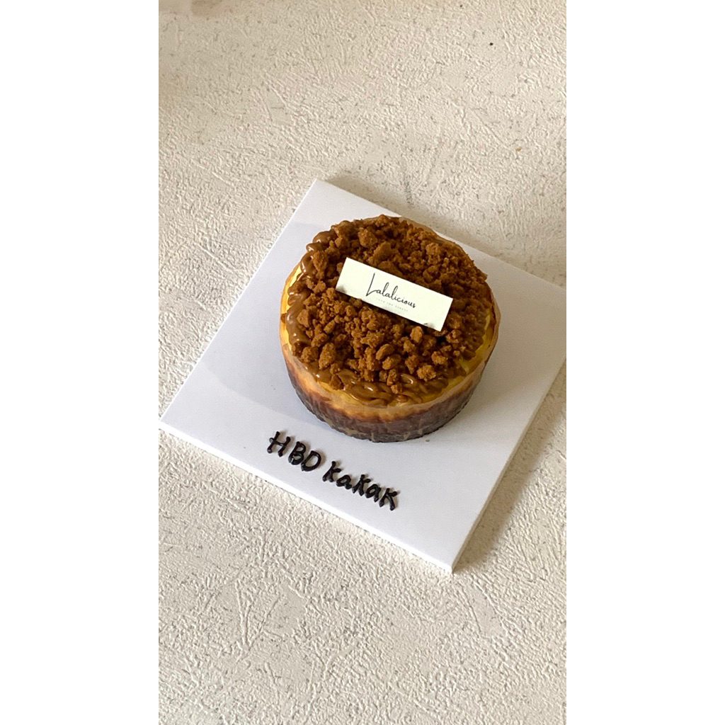 

Burnt cheese cake lotus