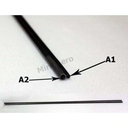 Fiber carbon tube Chuck glider DLG aeromodelling pesawat OHLG 5 - 4mm