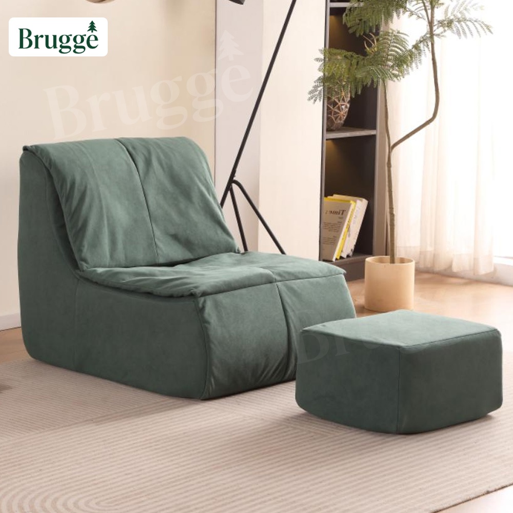 BRUGGE-Sofa sederhana modern/sofa spons/sofa pedal/sofa tunggal/Kompres Sofa