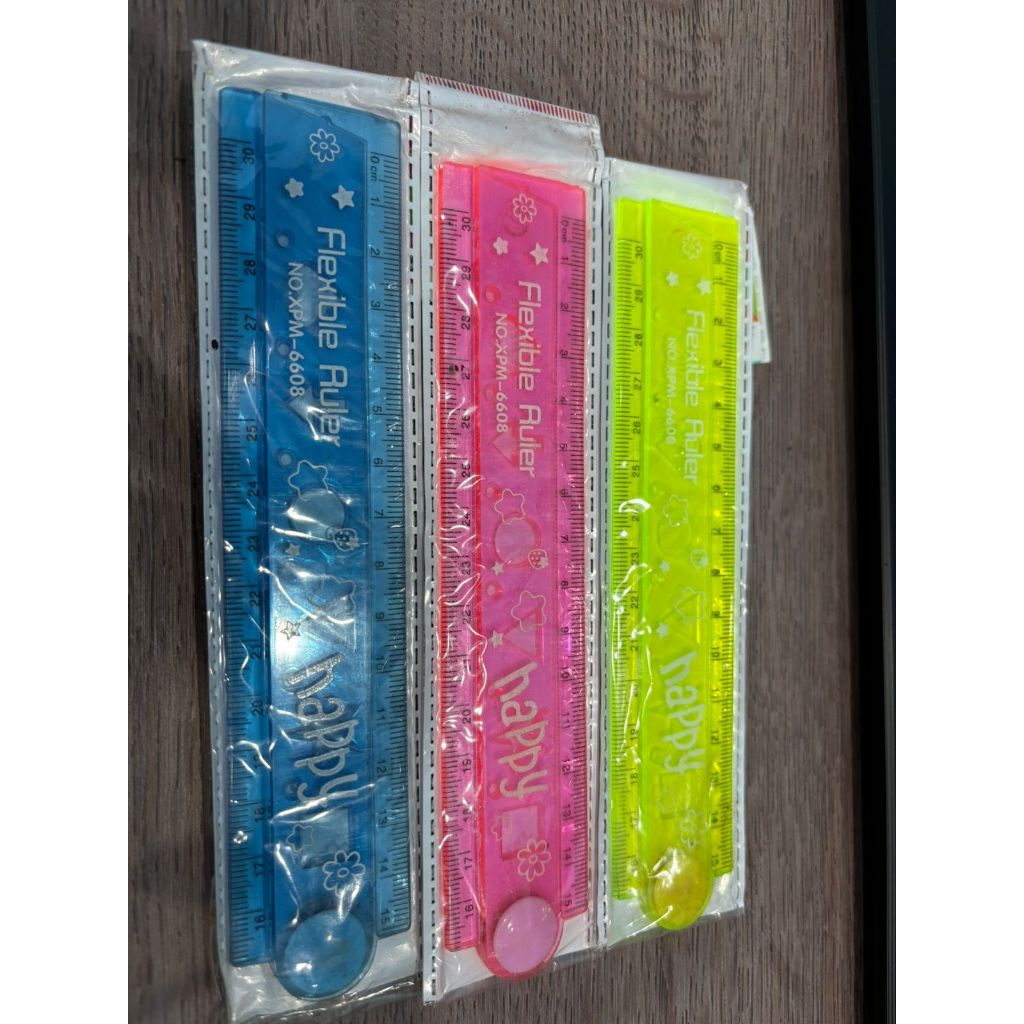 

Foldable Ruler / Penggaris Transparan 30cm Dapat Dilipat Tidak Mudah Patah