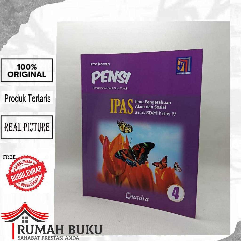 Pensi IPAS Kelas 4 Quadra Kurikulum Merdeka
