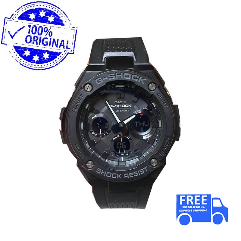 Jam Tangan Original G-Shock GST-W100G-1B Casio G-Shock GST W100G 1B
