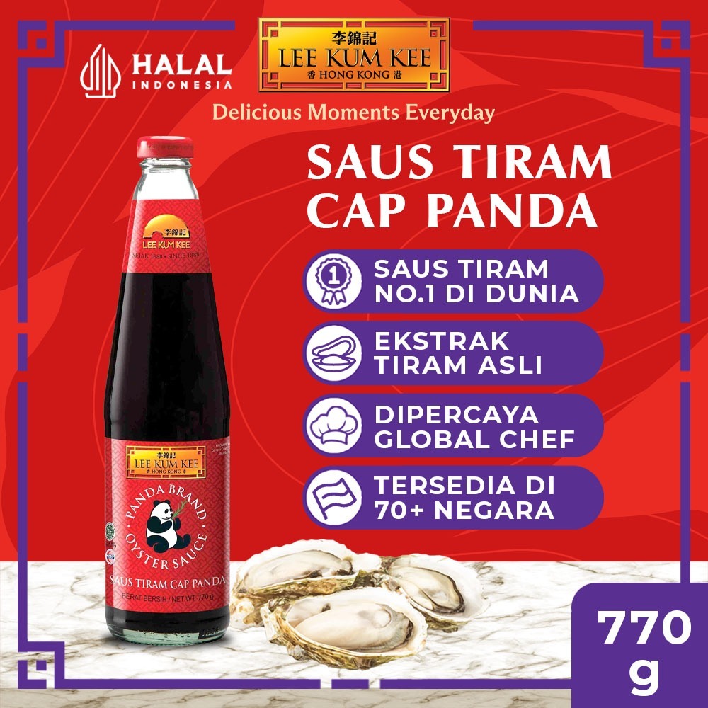 

[oddsolshop] pekanbaru/Lee Kum Kee Saus Tiram Cap Panda 770GR Oyster Sauce Bumbu Masak Saos Makan