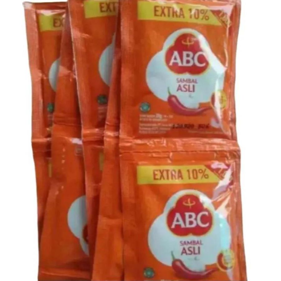 

ABC Sambal Asli Sachet isi 10 x 18 Gram Pedas