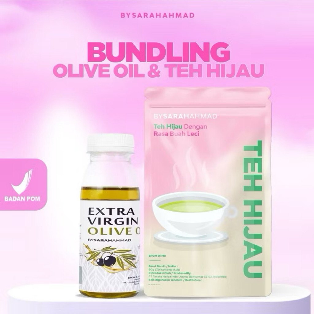 

OLIVE OIL & TEH HIJAU By Sarahahmad