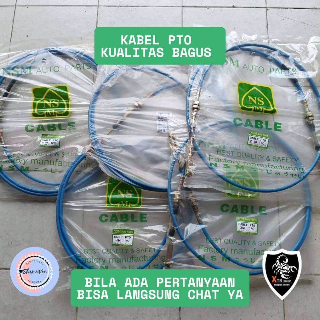 Kabel PTO / Kabel PTO 2 Meter / Kabel PTO 2,5 Meter / Kabel PTO 3 Meter / kabel PTO 3,5 Meter / Kabe