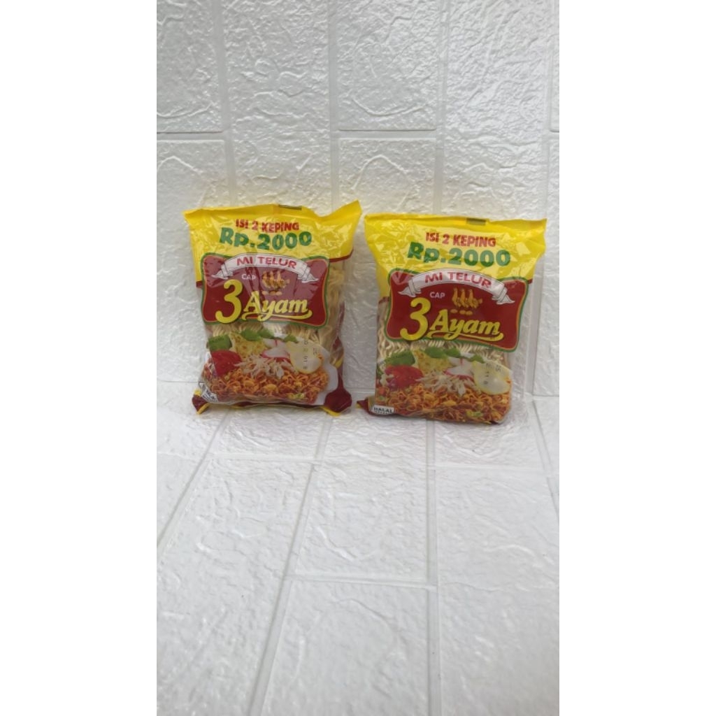 

MIE TELUR CAP 3 AYAM