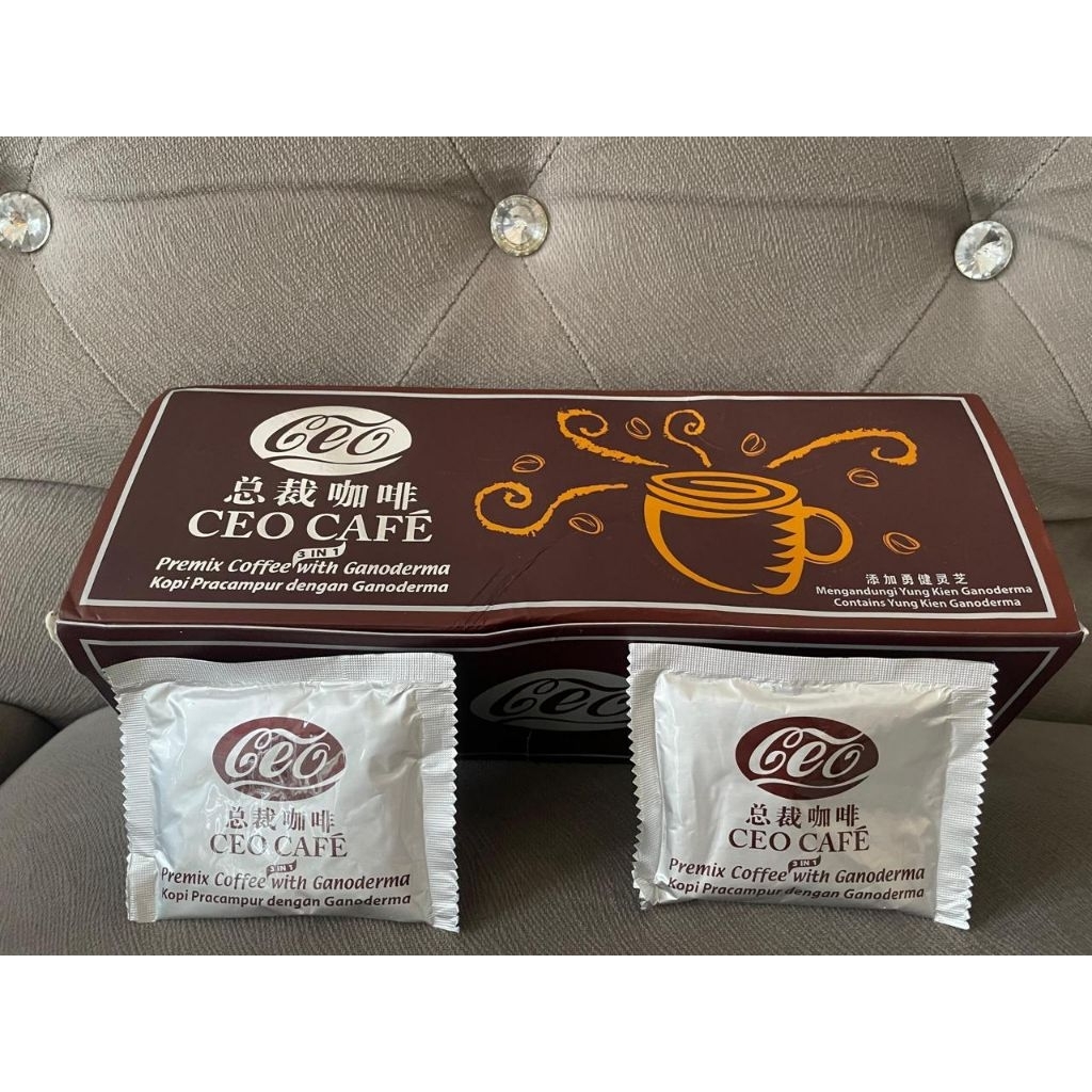 

Kopi sehat SH Juwara Cafe dengan ganoderma