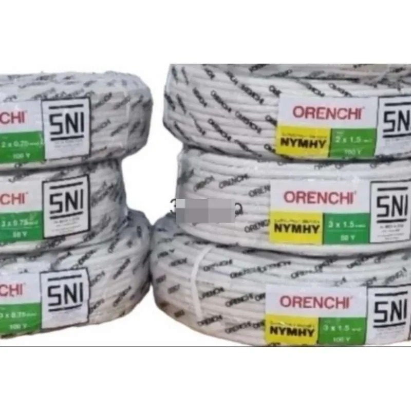 KABEL SERABUT NYMHY 3X2.5 45M PUTIH ORENCHI