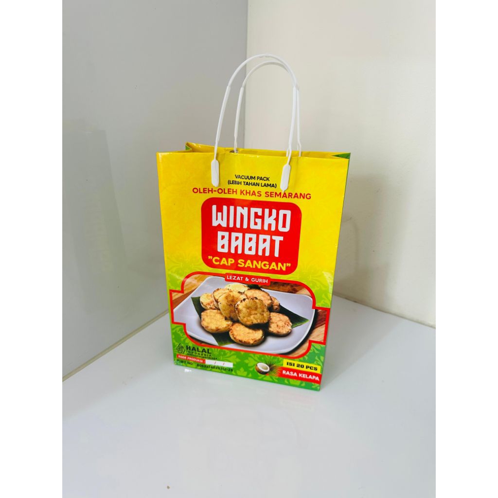 Wingko Sangan wingko babat rasa original kelapa VACUM PERBIJI