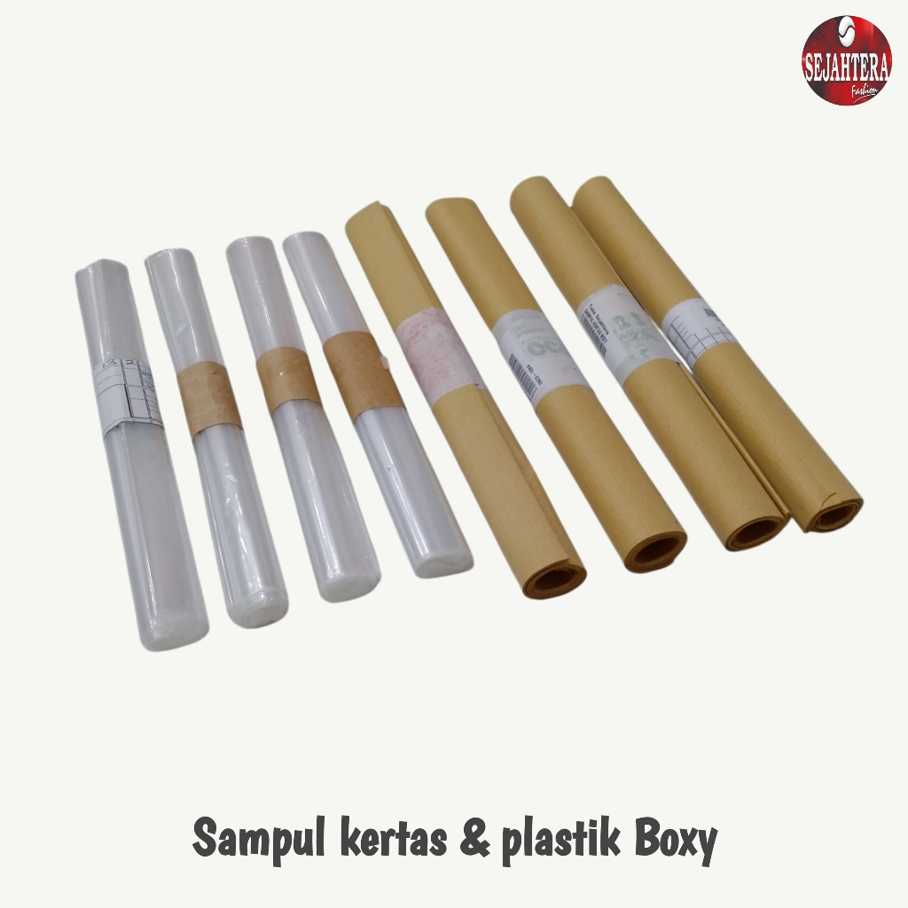 

Sampul Kertas Coklat & Plastik Ukuran Boxy ( 1 Golong Isi 10 Lembar )