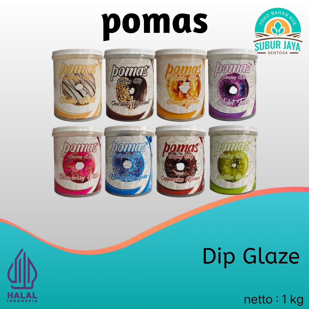 

Pomas Dip Glaze 1Kg