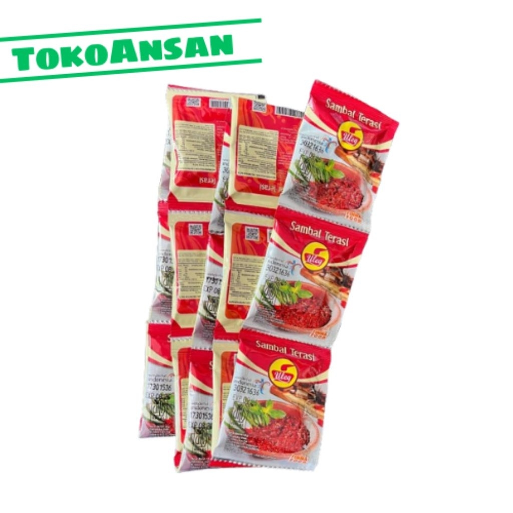 

[PROMO BELI 10] Sambel Terasi Finna Renceng 18gr
