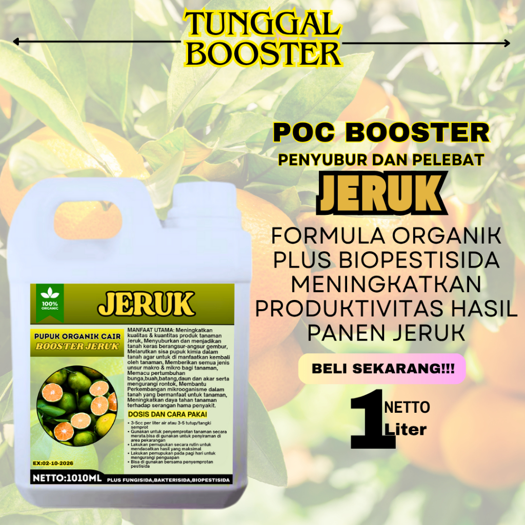 Pupuk jeruk Cepat Berbuah / Pupuk Buah Jeruk Cepat Berbuah / Pupuk Perangsang Buah Jeruk / Pupuk Pel