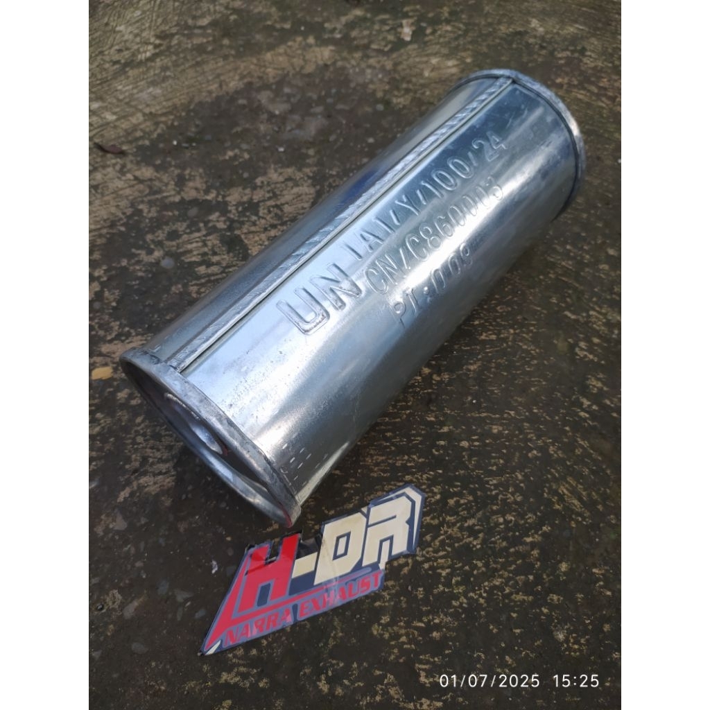 TABUNG STANDAR KNALPOT MOBIL JIMNY-KATANA SUARA HALUS