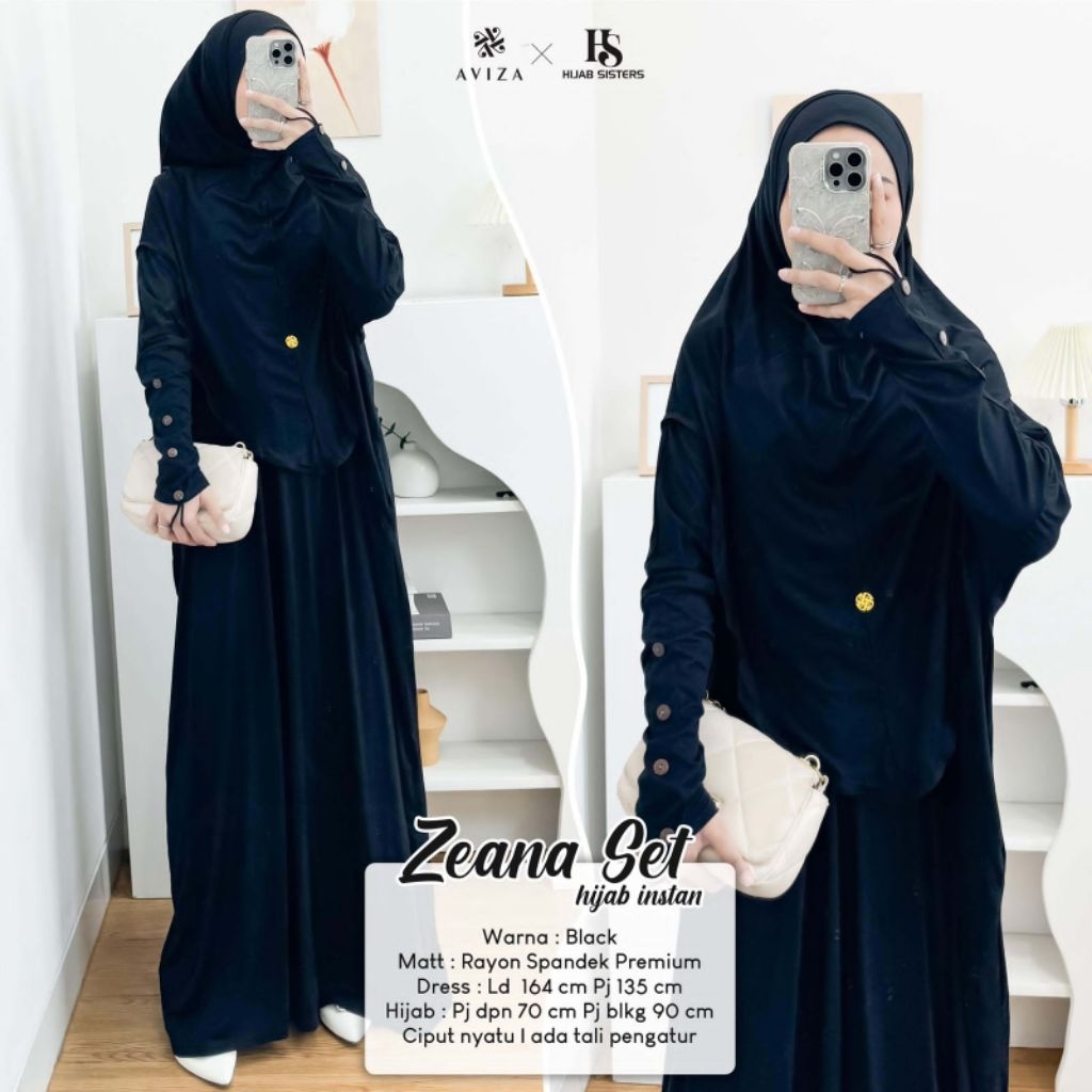 ZEANA DRESS BEST SELLER BY HIJAB SISTER'S