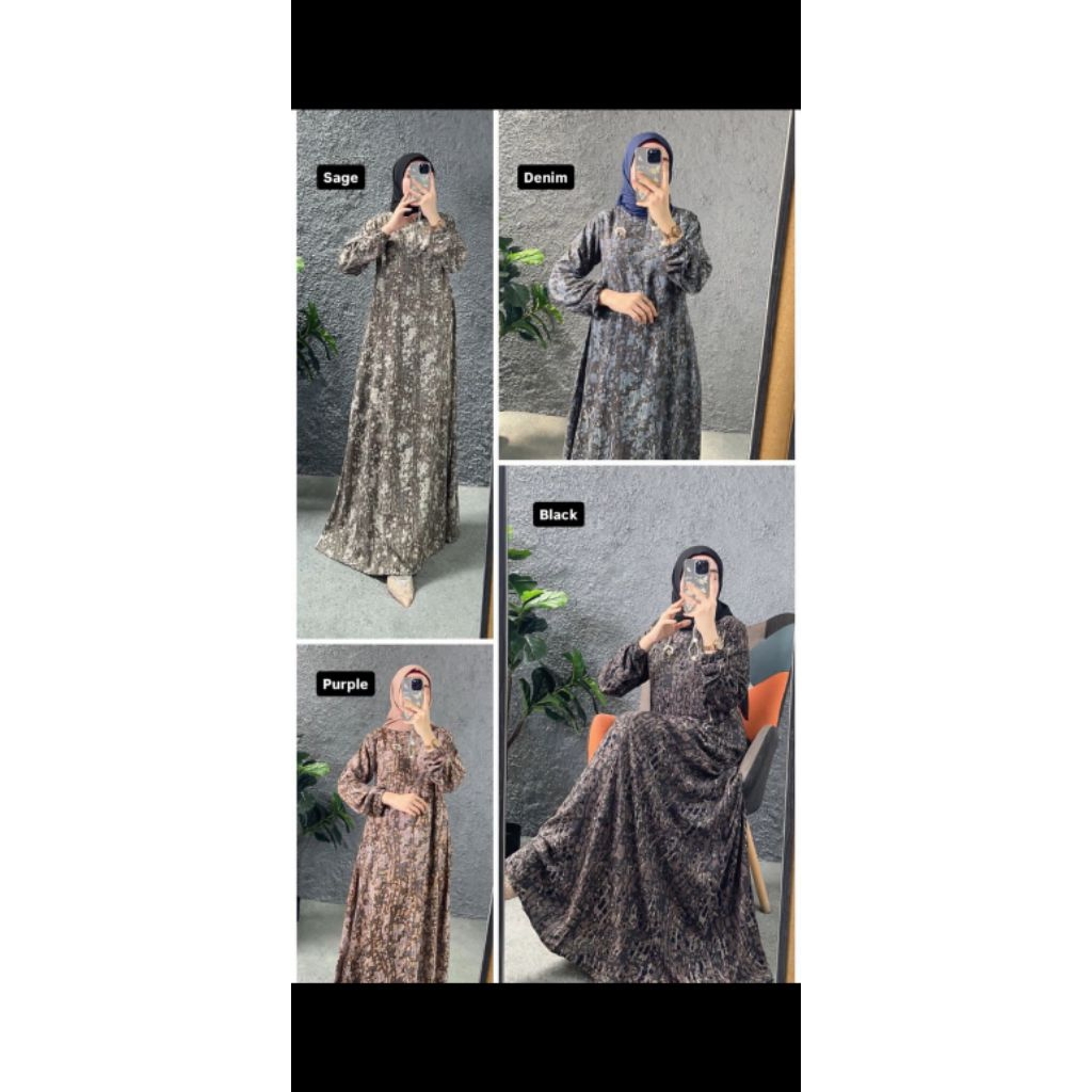 yumna series , mayar gress series dress multifungsi jannat