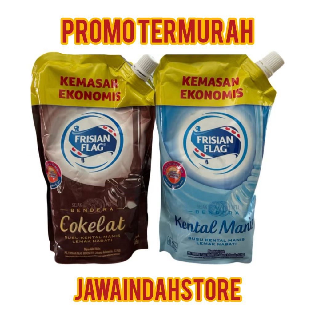 

FRISIAN FLAG 2 POUCH/SUSU KENTAL MANIS jateng