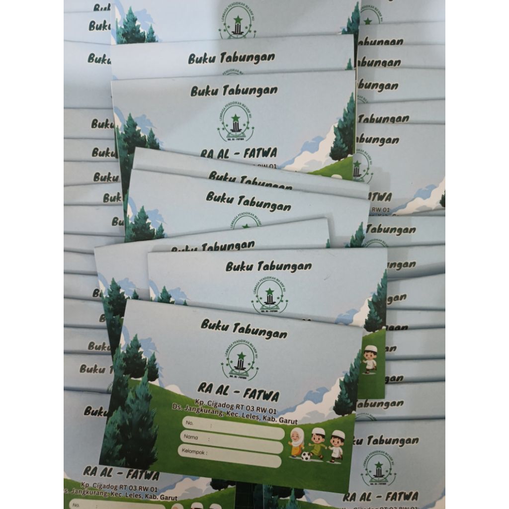 

Cetak Buku saku custom