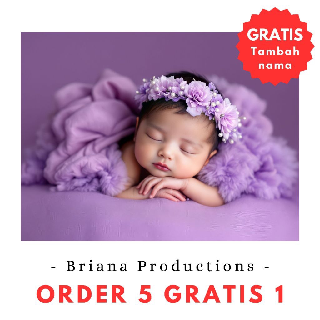 Jasa Edit Foto Anak Bayi Newborn Ala Studio Kilat Express Perempuan Laki Cewe Cowo Hijab Muslim Adat