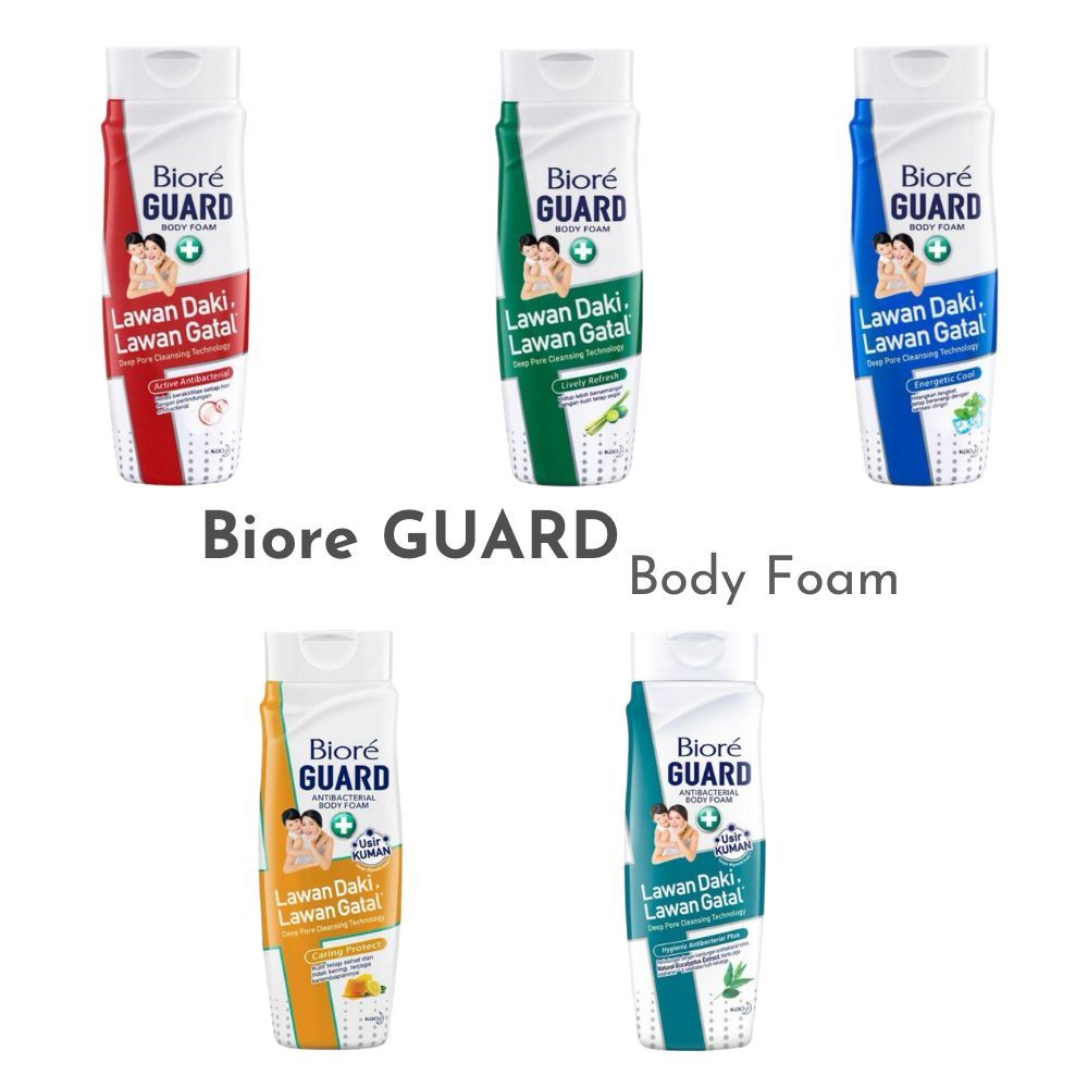 Biore GUARD Body Foam All Varian 100 ml / 250 ml - Biore Sabun Mandi Cair