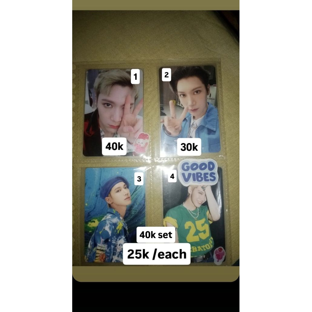 photocard TEN NCT/WAYV