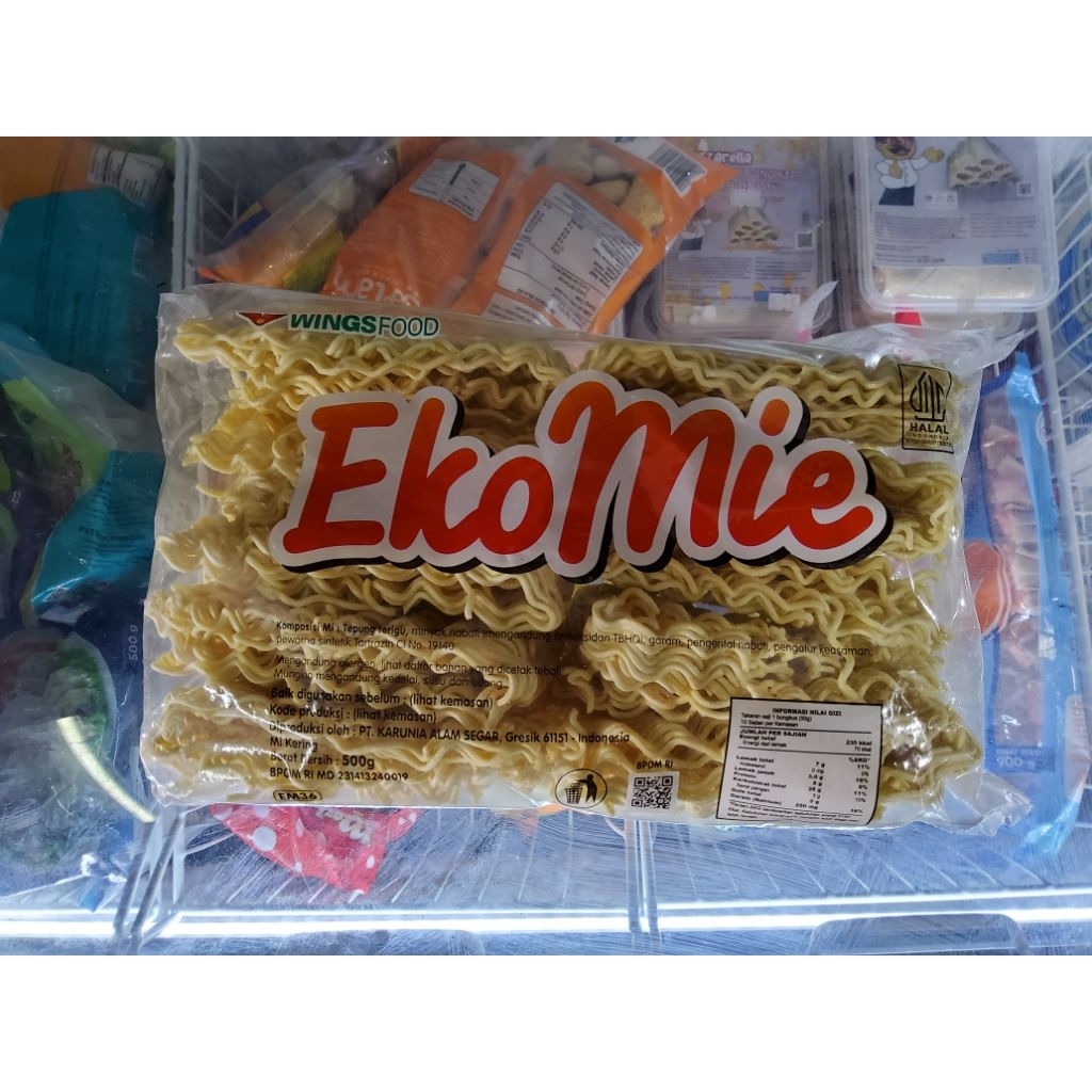 

EKOMIE Mie Kering Keriting