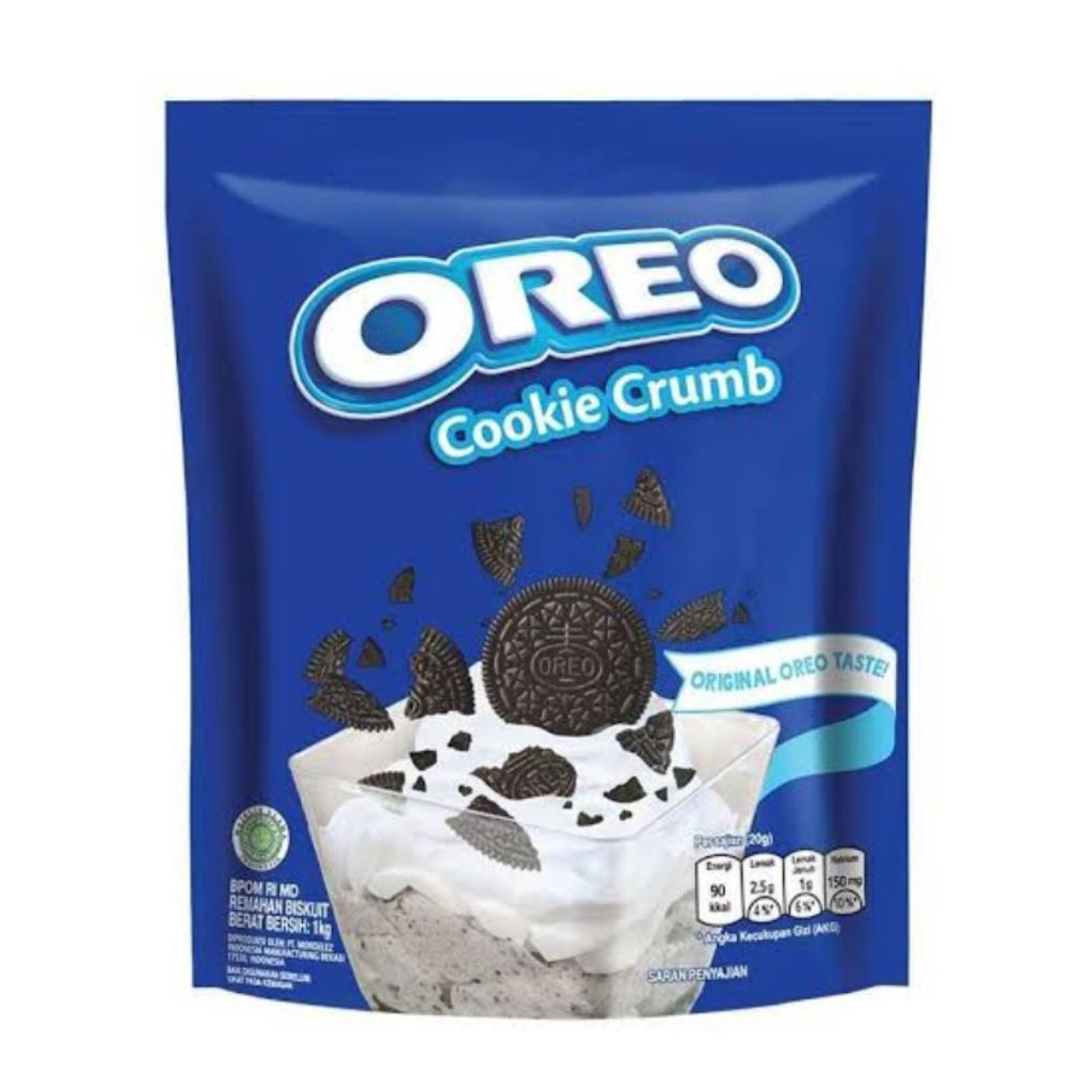 

Oreo Cookie Crumb kemasan 1 kg