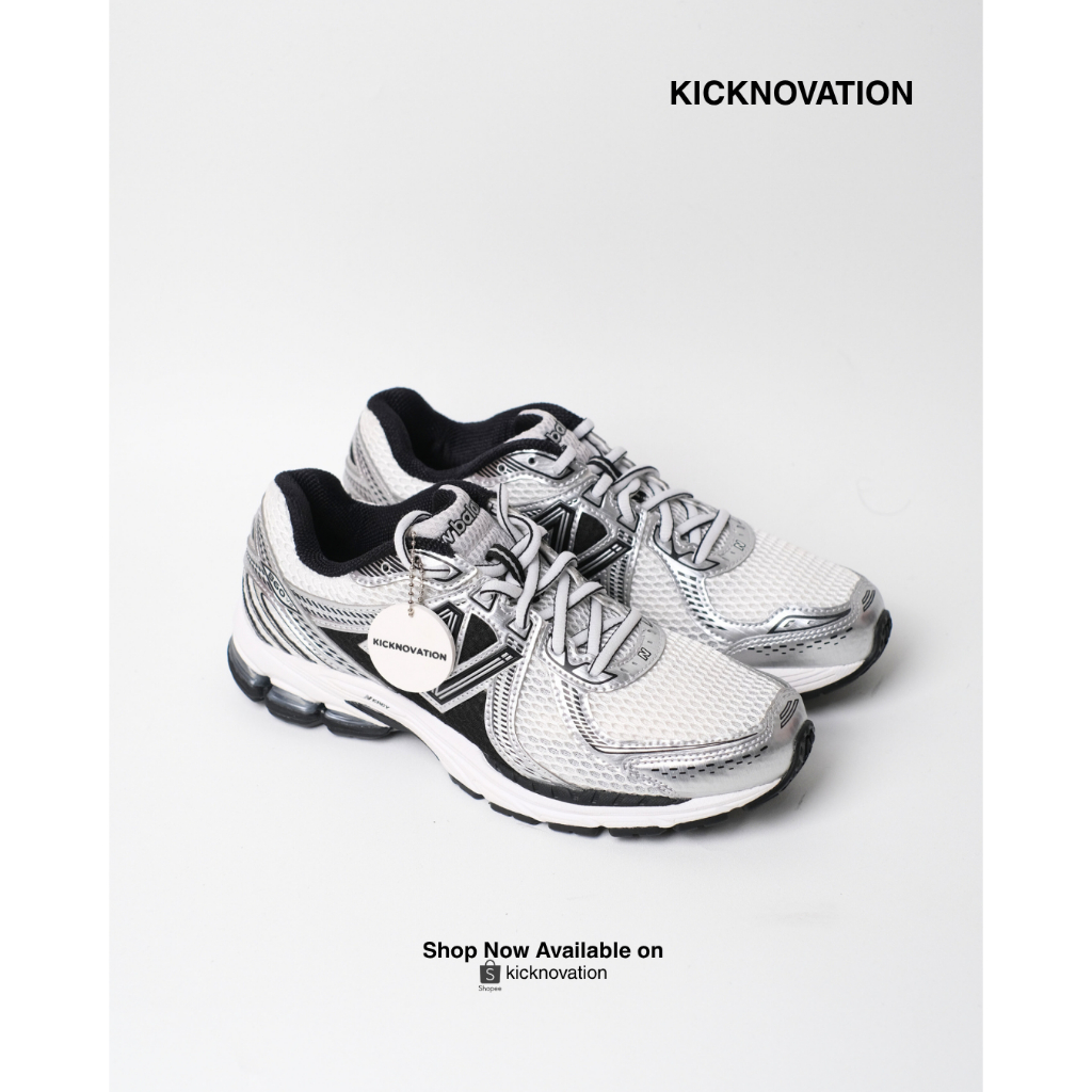 New Balance 860v2 Black White Silver Original