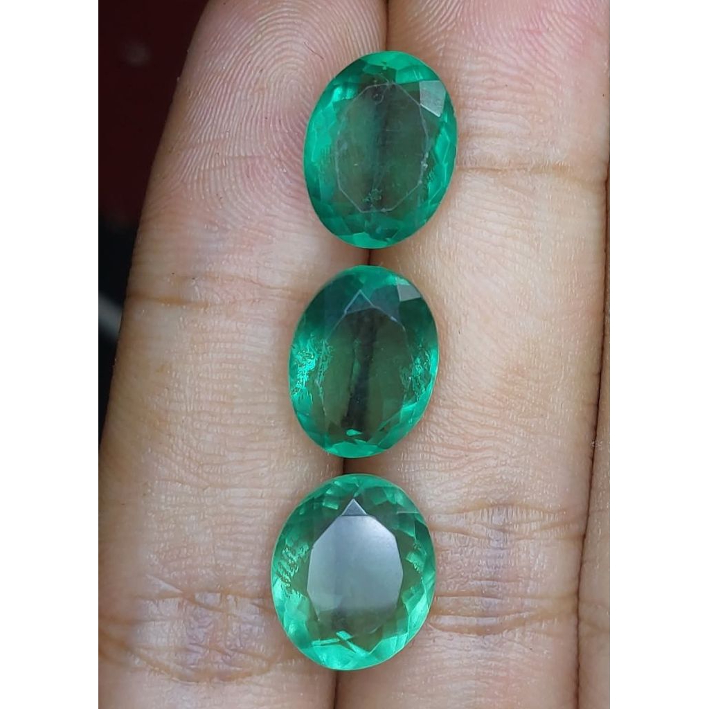 natural kecubung hijau/ green prasiolite