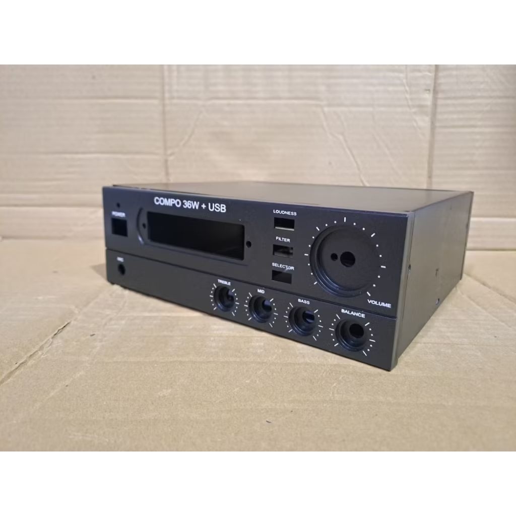 Box Mini Amplifier Compo 36 W + USB Kosongan .