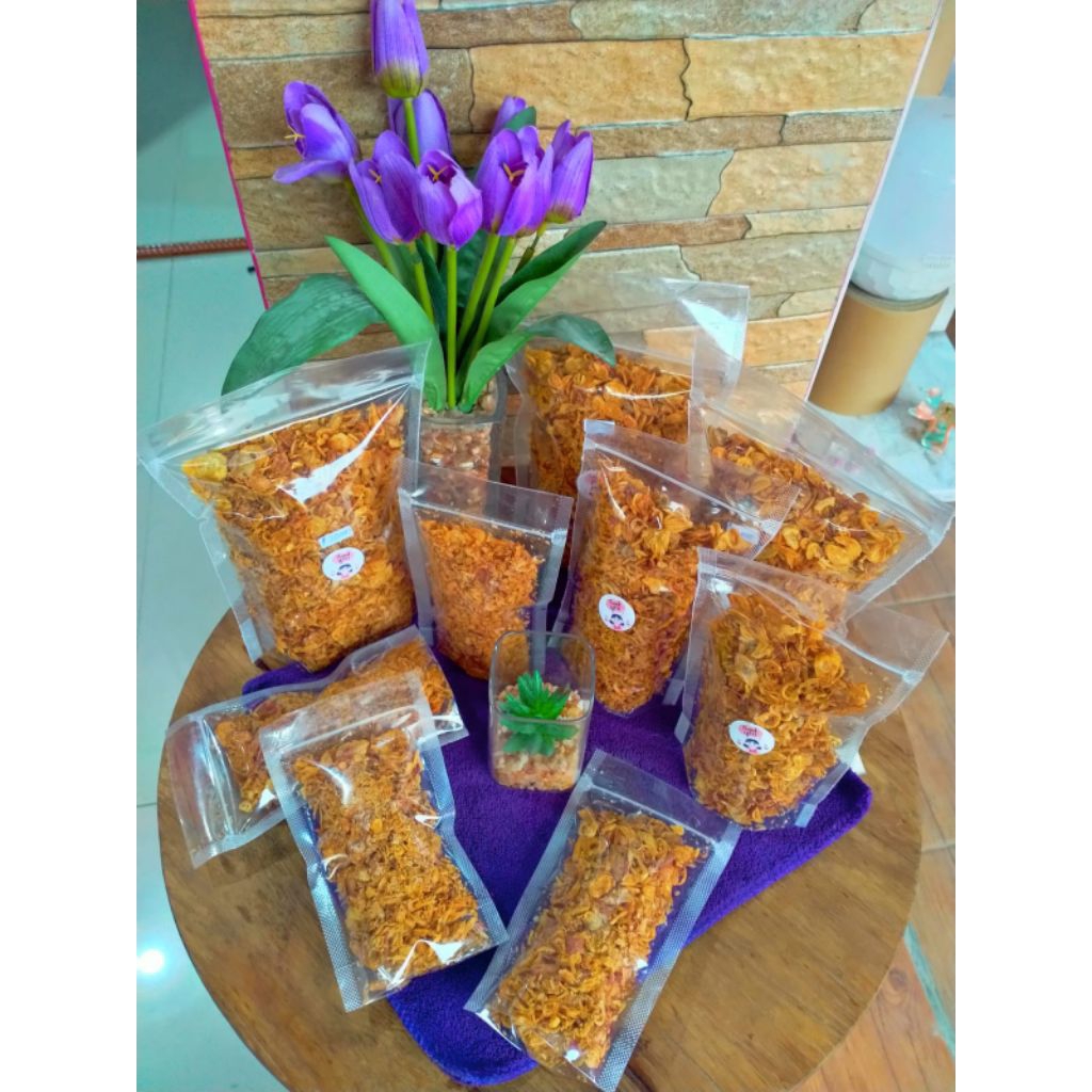 

Brambang Goreng Home Made Mbak Nur. kemasan 100gr