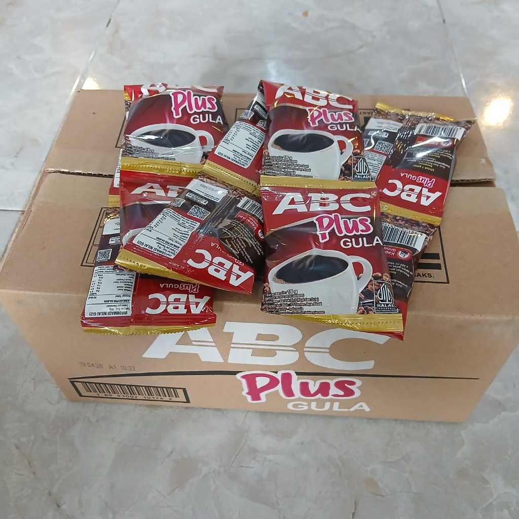 

Kopi ABC Plus 1 Renteng isi 10 Pcs - Jatim