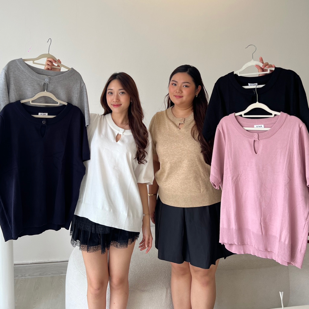 Duchess ALDA top / Blouse Wanita / Atasan Korea Wanita Bigsize / Atasan Bigsize Polos