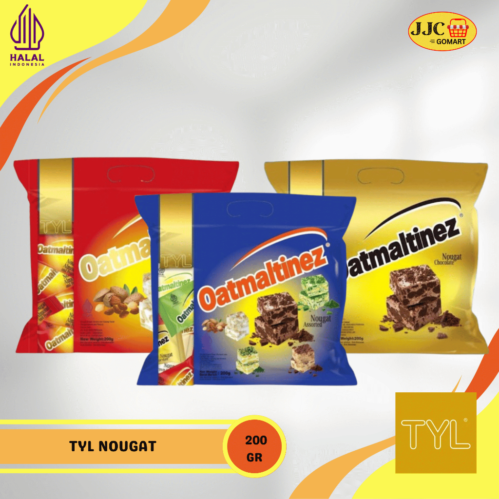 

TYL Oatmaltines Nougat 200gr | Assortment | Chocolate | Almond