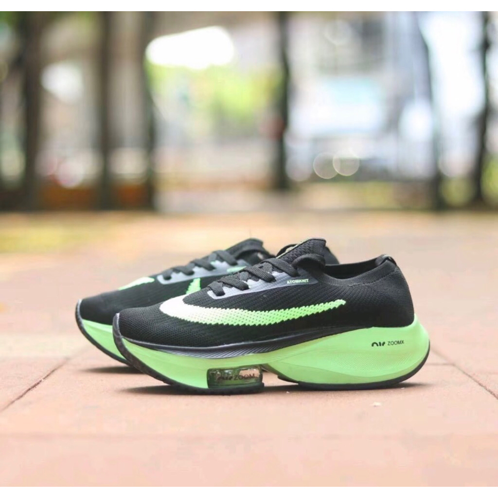 SEPATU RUNNING AVR ZOOM ALPHAFLY Next% PERCENT 2 KENYA BLACK WHITE WATERMELON