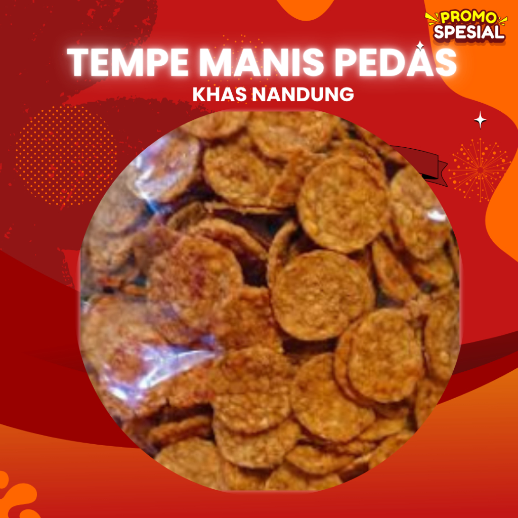 

SPESIAL TEMPE PEDAS MANIS KHAS BANDUNG ORIGINAL / TEMPE PEDAS MANIS BANDUNG / TEMPE BANDUNG