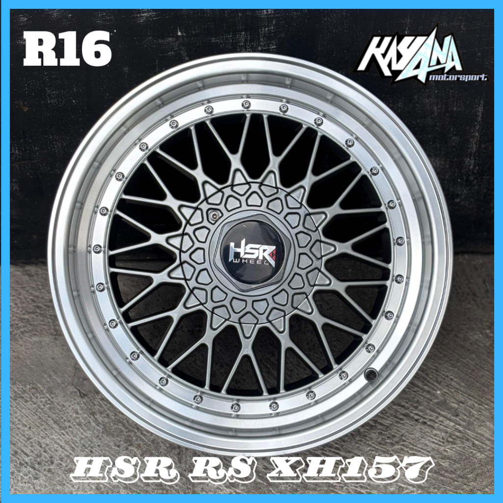 Velg HSR Ring 16 Bisa Untuk Avanza Mobilio Raize Brio Mobilio Velg HSR Wheel Type RS XH157